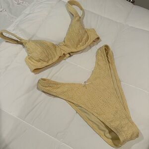 Wild Fable Light Yellow Bikini - Worn Once